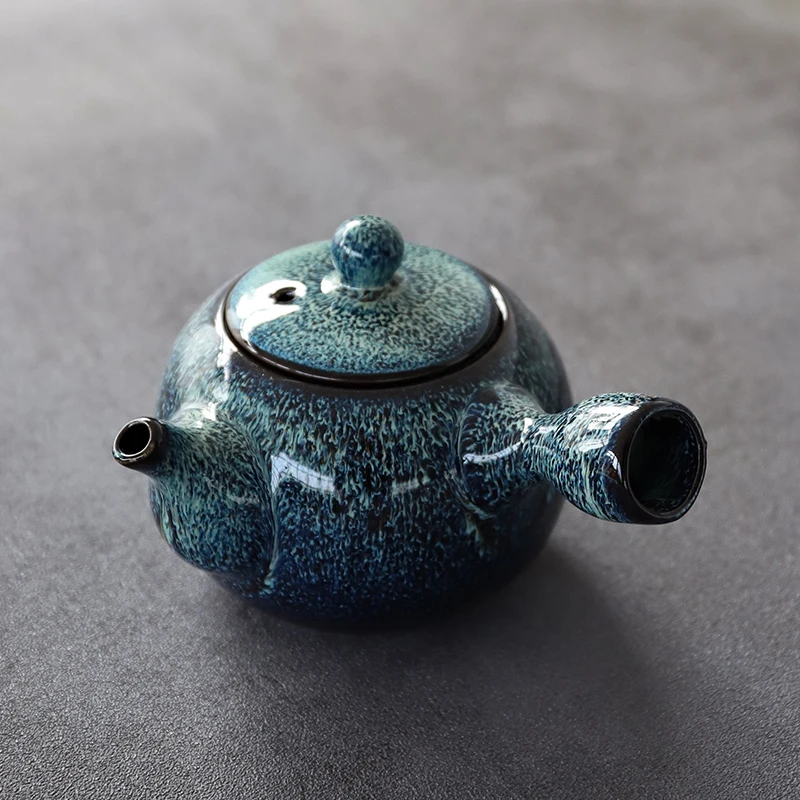 TANGPIN японские керамические чайники kyusu чайник синий китайский посуда для