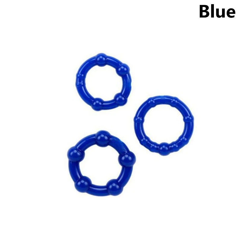 Новые 3 шт/набор Силиконовые Кольца для пениса кольцо мужчин интимные товары секс