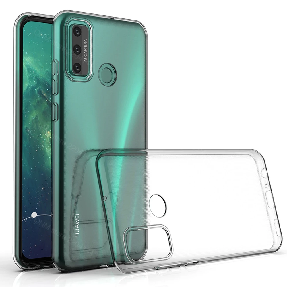 

Case For Huawei P smart 2020 TPU Silicon Clear Fitted Bumper Soft Case for Huawei P smart Z Pro Plus 2019 Transparent Back Cover