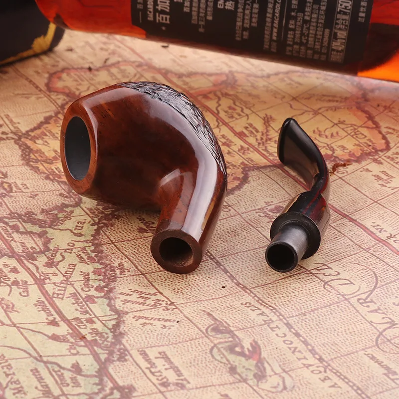 Выбранные отполированных вручную из цельного дерева Труба 9 мм дымовых