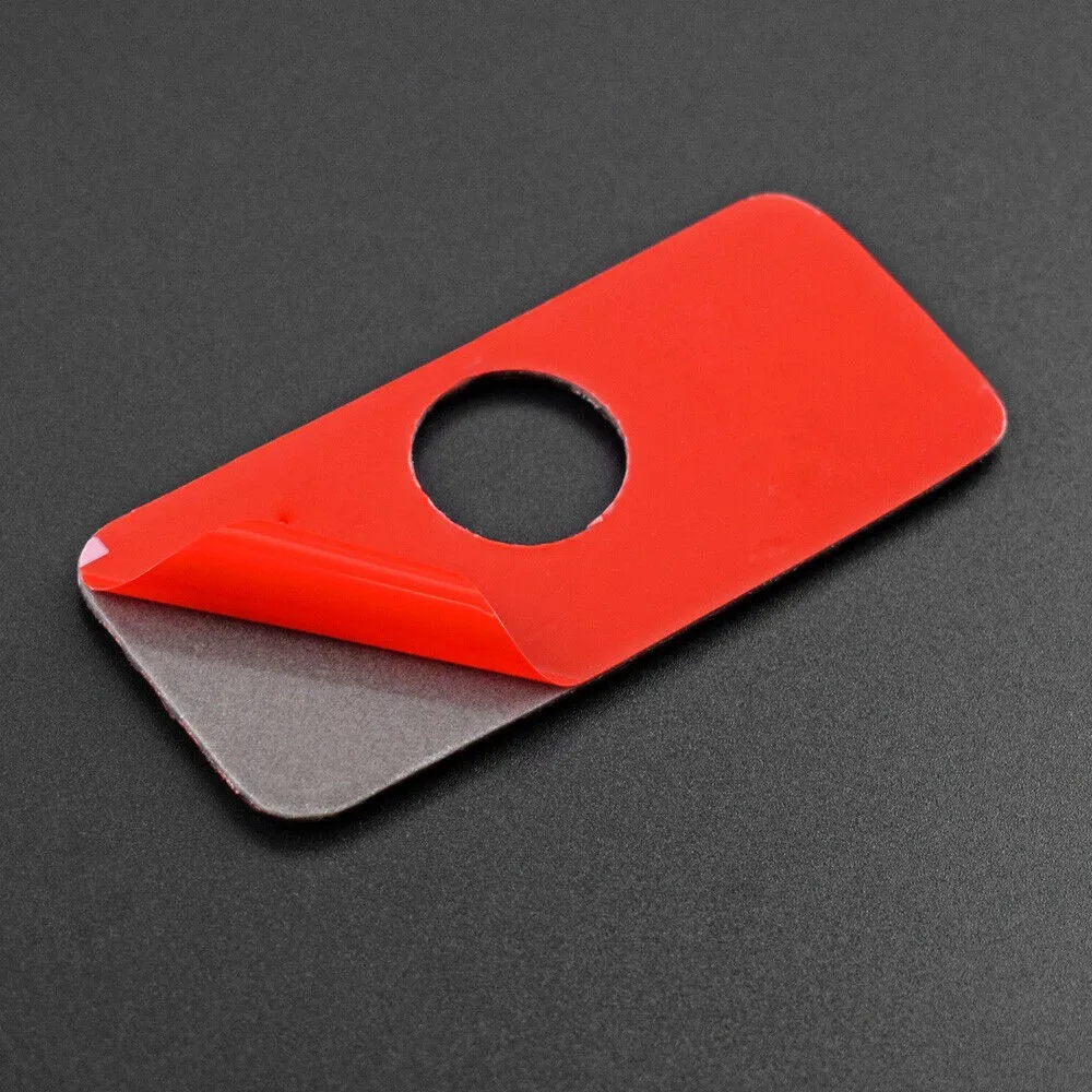 

1* Sticker Storage Box Handle Accessories Carbon Fiber Co-Pilot For Camaro Red