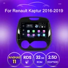 Автомагнитола 2 Din для Renault Kaptur 2016, 2017, 2018, 2019, Android, мультимедиа, с панелью, поддержкой камеры заднего вида, Carplay, BT, Wi-Fi