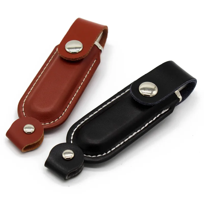 TEXT ME модный кожаный USB флеш-накопитель металлическая ручка Drive16GB 8GB 4GB карта памяти
