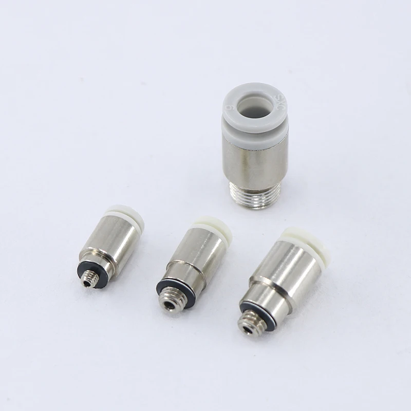 Соединение воздушной мини-трубы SMC типа KJS4 / 04 KJS3 03 KJS6 06 KQ2S08 -M3 M5 M6/01 пневматические