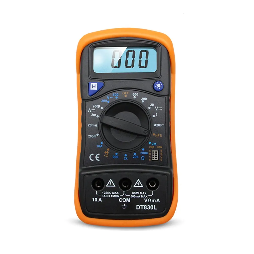 Цифровой вольтметр Амперметр Омметр мультиметр Вольт AC DC тестер Измеритель