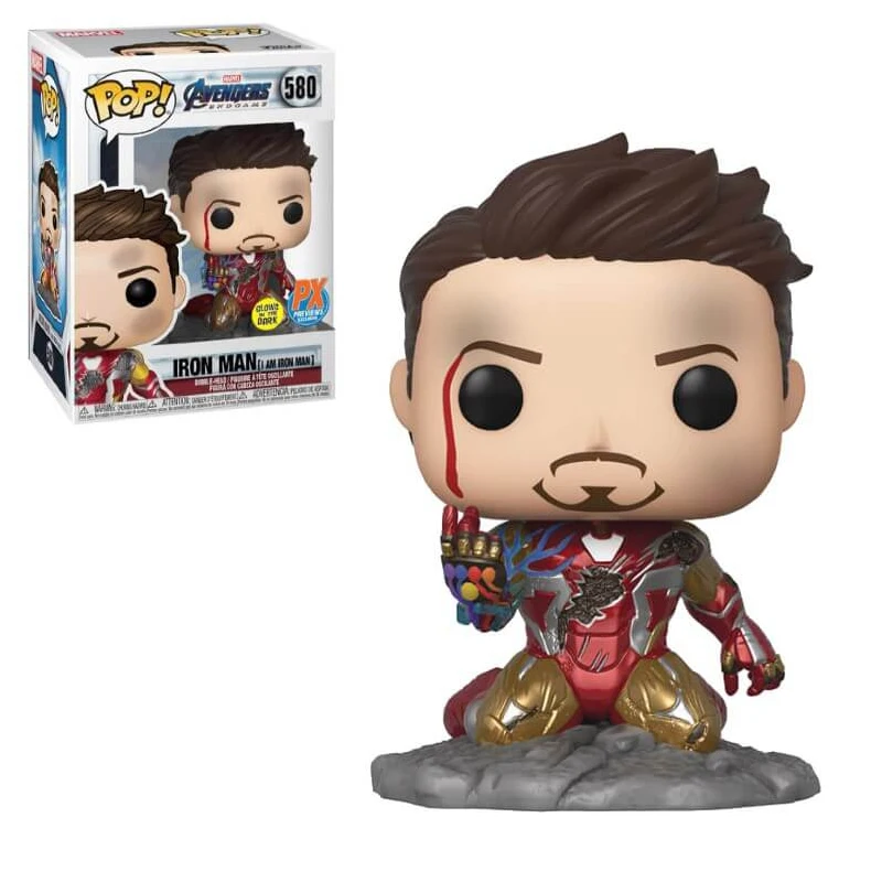 Виниловые экшн фигурки Marvel's The Avengers IRON MAN #580 куклы игрушки|Игровые и