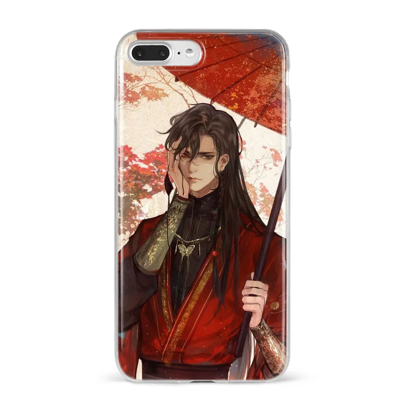 Защитный чехол Grandmaster Mo Dao Zu Shi MDZS аниме для iPhone 7 8 Plus xs max XR 11 12 13 Pro Mini прозрачный