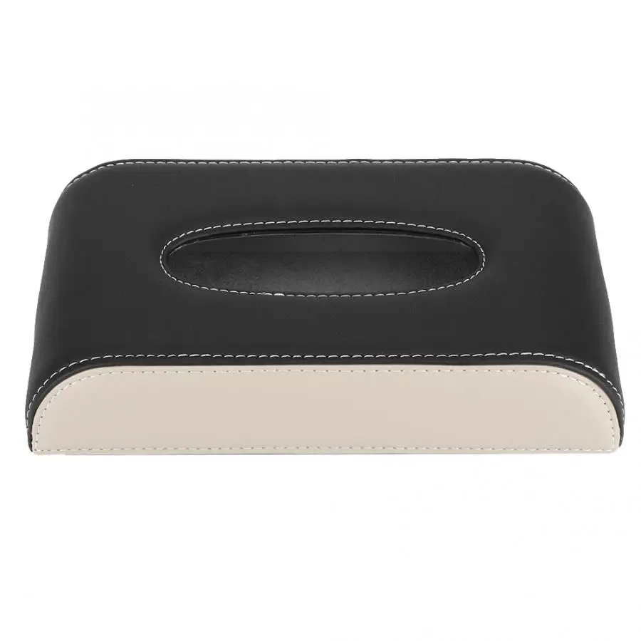 

PU Leather Car Sun Visor Tissue Boxes Napkin Paper Towel Holder Accessories for SUV Truck car tools car tissue holder