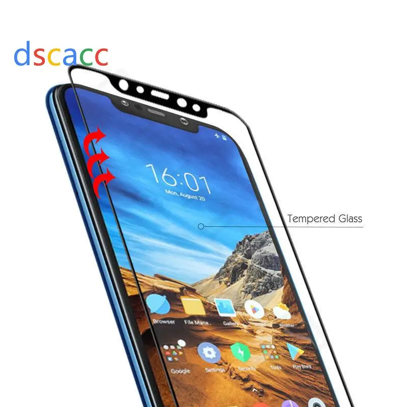 Защитное стекло Dscacc закаленное для Xiaomi 5 5C 5X 6 6X MIX 2 MAX 3 NOTE3 7 8se 7plus Youth 8X 100 шт. |