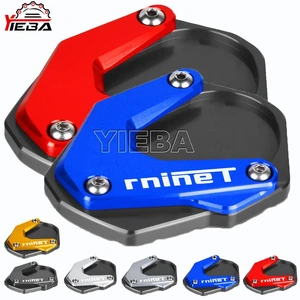Motorcycle Kickstand Foot Side Stand Extension Pad Support Plate Enlarge Stand For BMW R Nine T R nineT RnineT RNINET 2014-2016