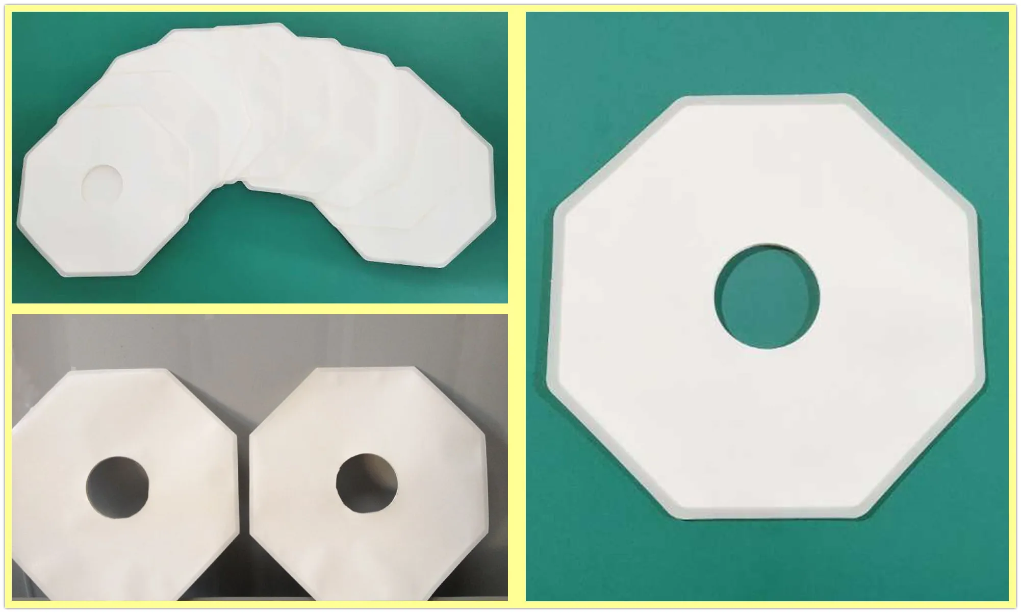 

DTRO membrane sheet and flow disc