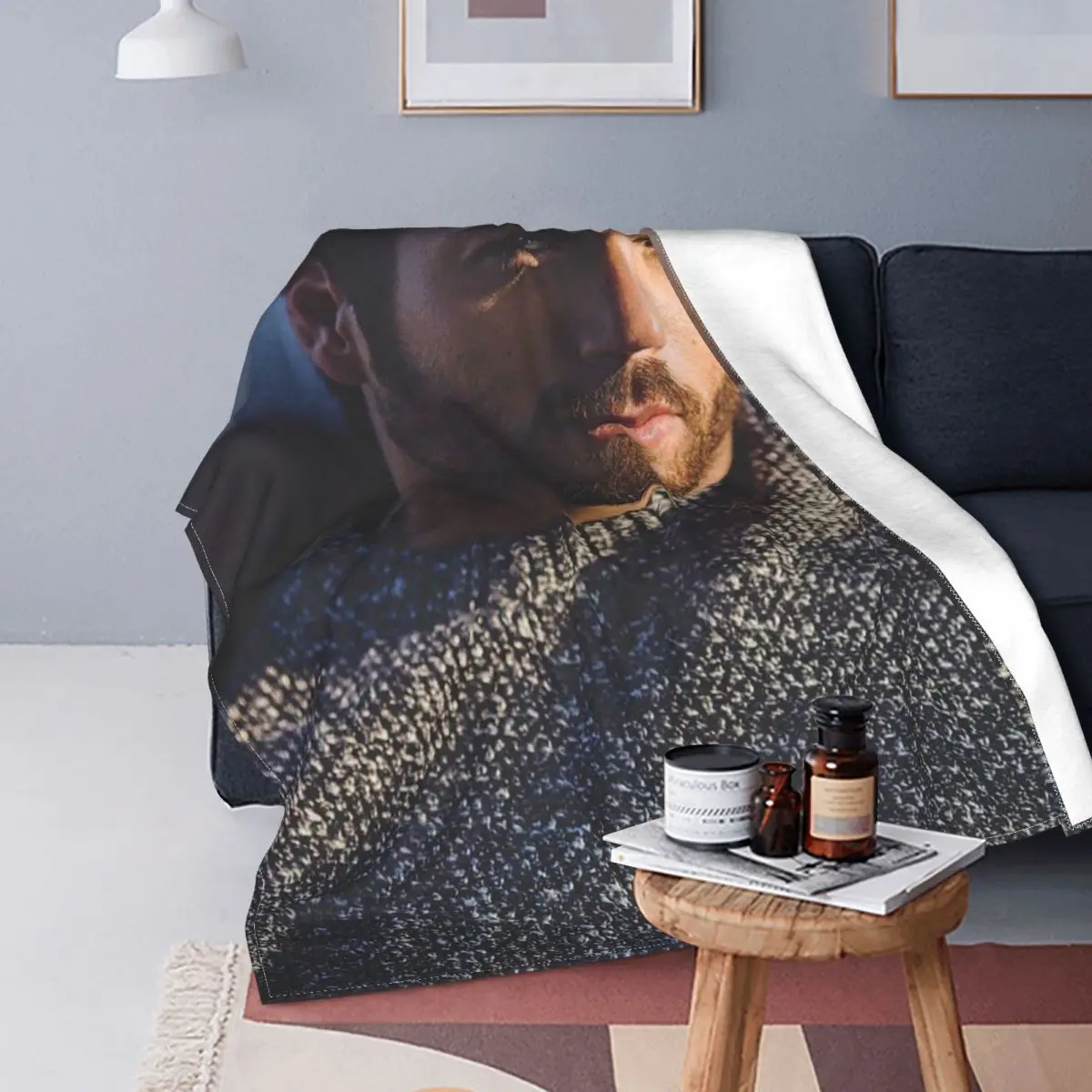 

Ежедневное Флисовое одеяло Can Yaman, Многофункциональный мягкий плед для дивана, летняя модель юриста