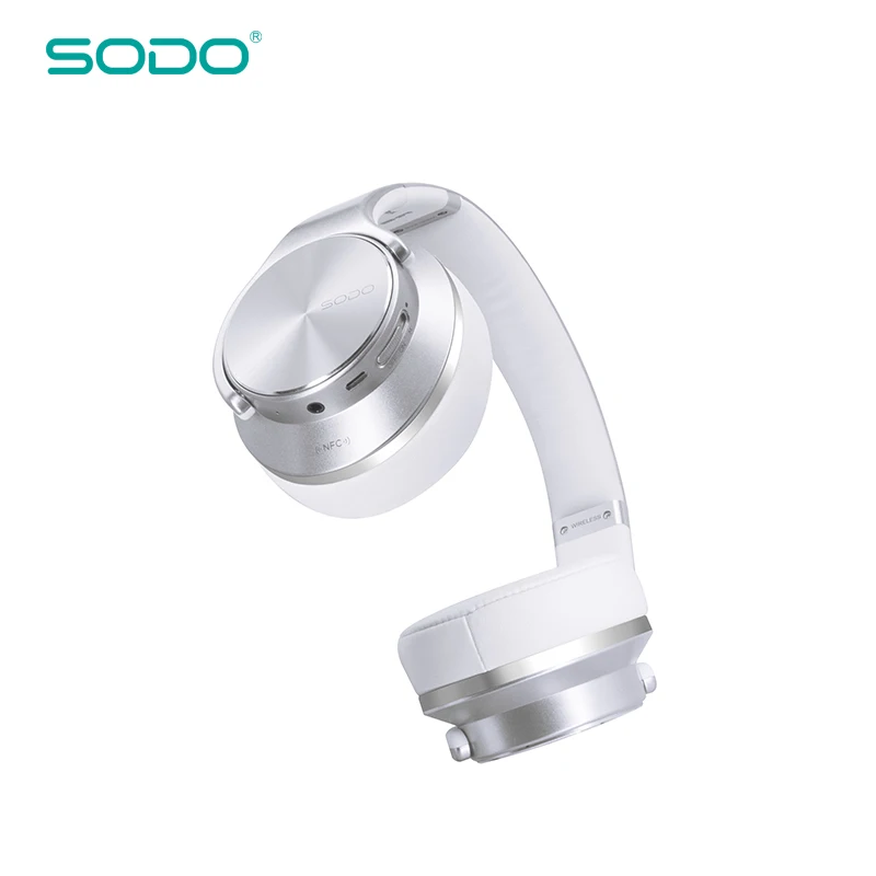Оригинальные SODO беспроводные наушники Bluetooth динамик с микрофоном для ПК и телефона Поддержка TF карты Аудио Спорт Bluetooth гарнитура