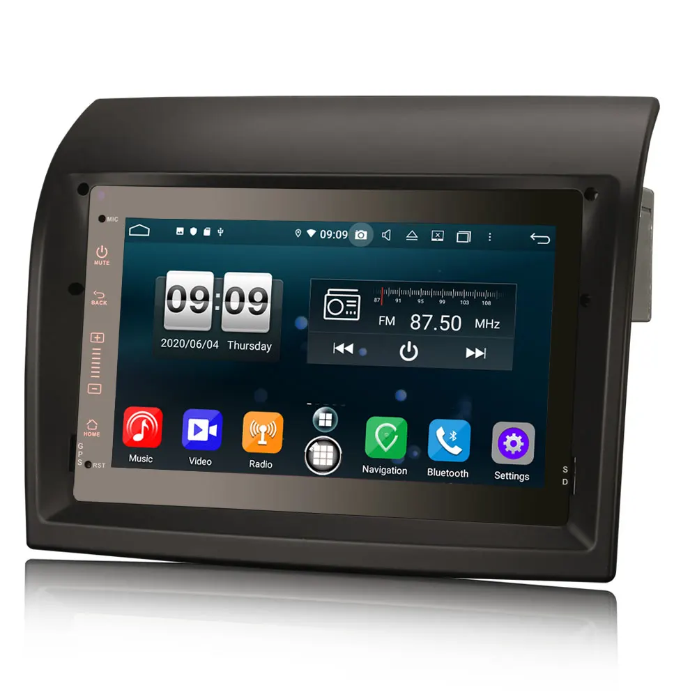 Автомобильный мультимедийный плеер с ОС Android 10 0 7 дюймов GPS радио для Peugeot Boxer 2011-2015