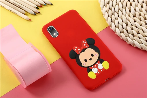 TRISEOLY для Xiaomi Redmi Note 7 Чехол Redmi 7 3D стерео патч мягкий силиконовый бампер набивной чехол с изображением животного для телефона Xiomi Redmi Note7