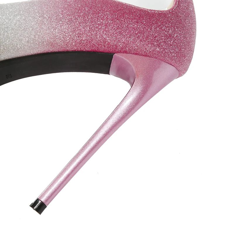 2019 г. Женская пикантная Роскошная изящная обувь на высоком каблуке 12 см женские