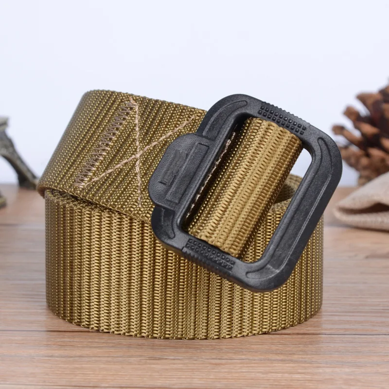 

Men's outdoor belt overalls tactical nylon quick-drying woven canvas belt inner belt pants wild sturdy