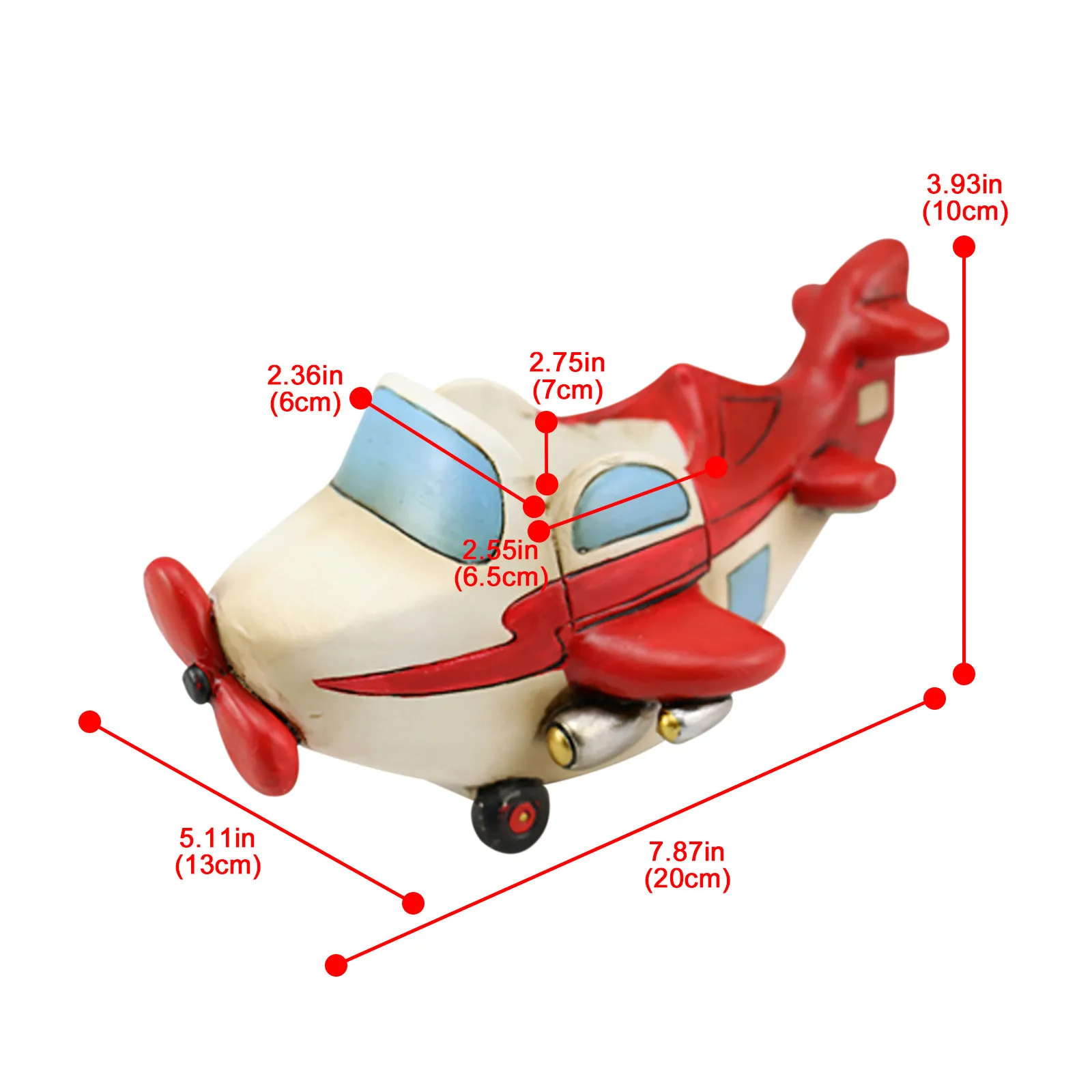 

Airplane Tabletop Ornament SucculeTabletop Decoration Succulent Plant Micro Land Land Succulent Plant Micro Land Garden Ornament