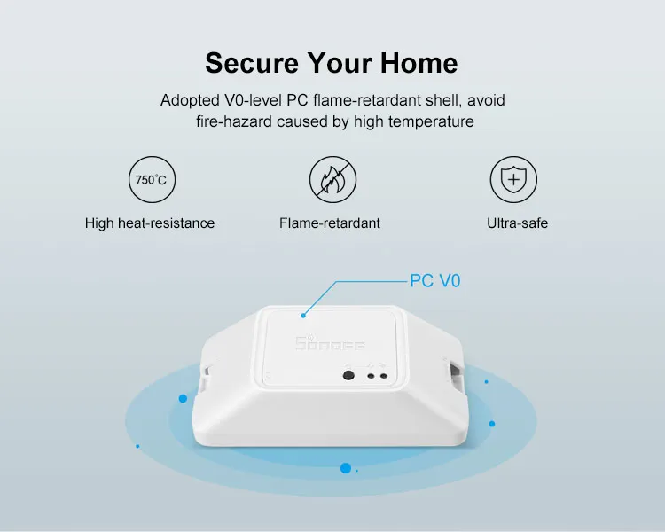 Коммутационный модуль SONOFF BASICZBR3 через приложение SmartThing с дистанционным