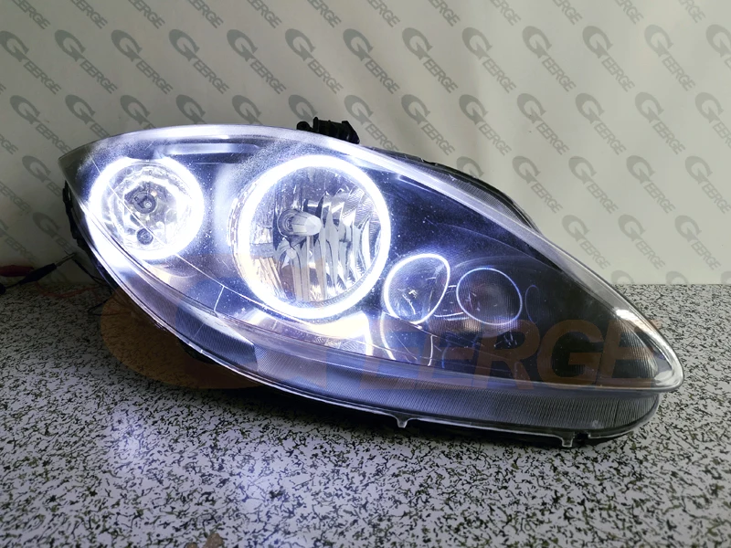 Для Seat leon Mk2 1P 2005 2006 2007 2008 2009 2010 2011 2012 ультра яркий COB led angel eyes halo Кольца