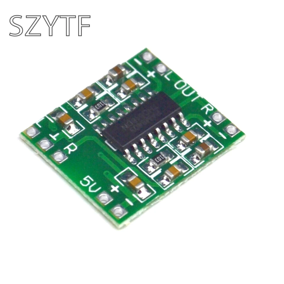 5 шт. 2 в мини цифровой усилитель 2x3 Вт PAM8403 Класс D динамик модуль USB питание от до