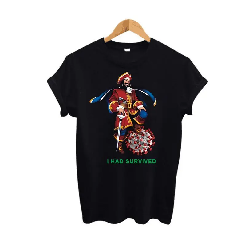 

Женская летняя футболка с коротким рукавом и принтом от вируса