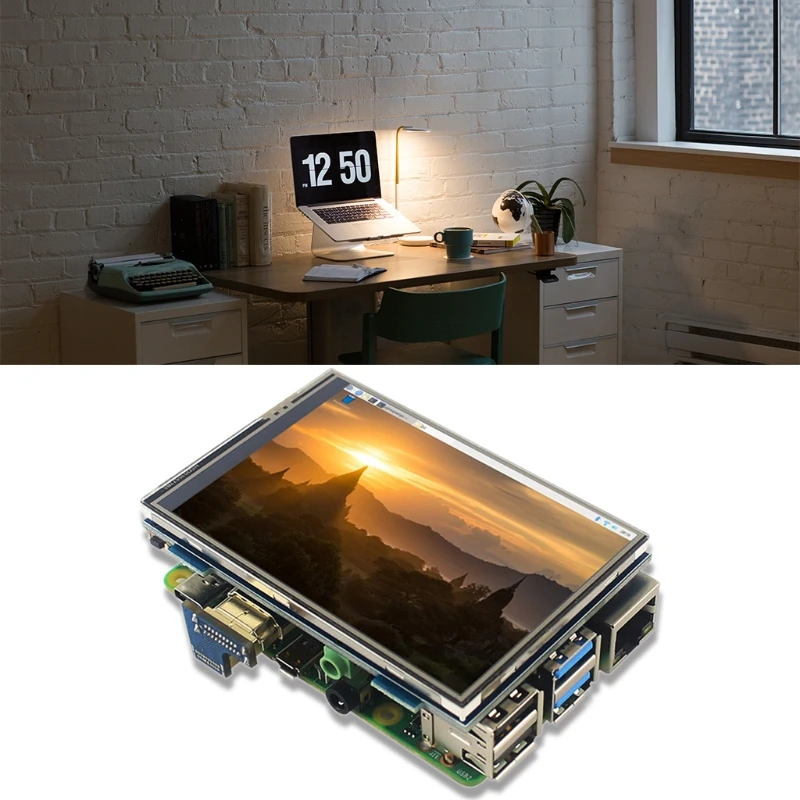 

Raspberry Pi 4B Micro HDMI-compatible Adapter High Speed Connector