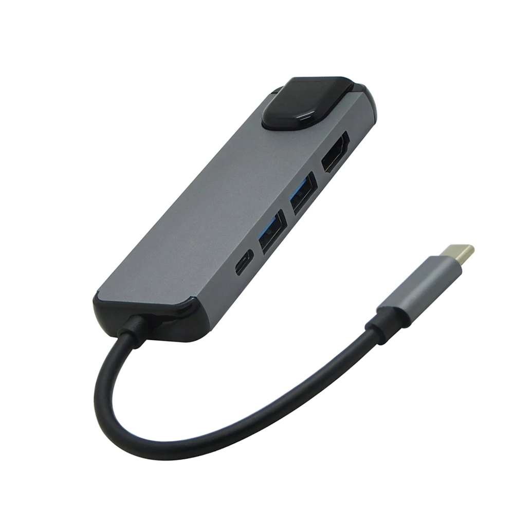 Pro usb type C к HDMI VGA Gigabit Ethernet Lan RJ45 адаптер для Macbook Air USB кардридер 3 0 PD порт 888|USB-гаджеты|