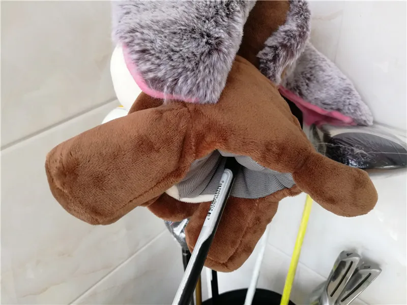 Чехол для головы Ослика плюшевый головной убор с большими ушами милые животные