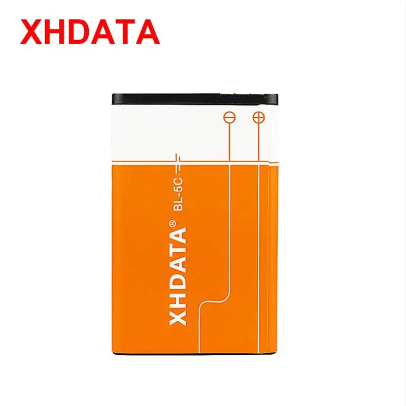 XHDATA BL-5C 2 шт. 3,7 в 1500 мАч аккумуляторная батарея для радио GB/T 18287-2000 аккумуляторная батарея для BL-5C устройств