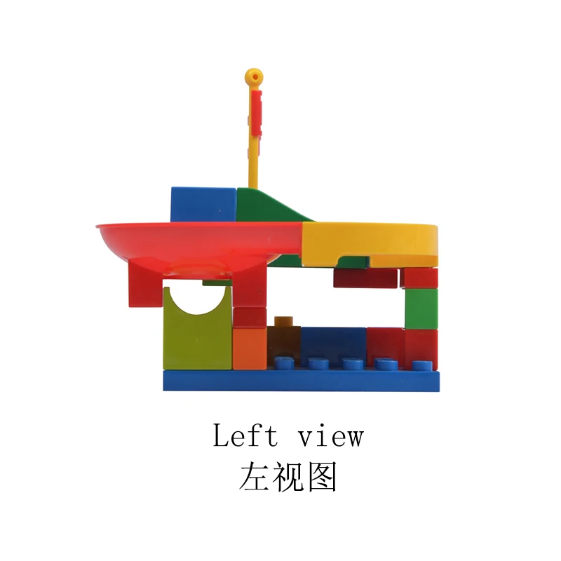 

Marble Race Run Block Compatible Big Building Blocks Funnel Slide Blocks Toys For Children 30pcs Marble Run Maze Ball Bricks