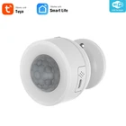 Умный пассивный датчик движения с датчиком температуры и влажности, питание от USB или от USB, работает с приложением AlexaGoogleTuya