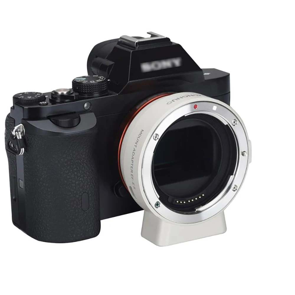 Крепление объектива Cadiso YONGNUO YN-EF-E II Smart Adapter для Canon EF EOS к Sony NEX E-Mount A9 A7 A7RIII A7SII A6500 A6000