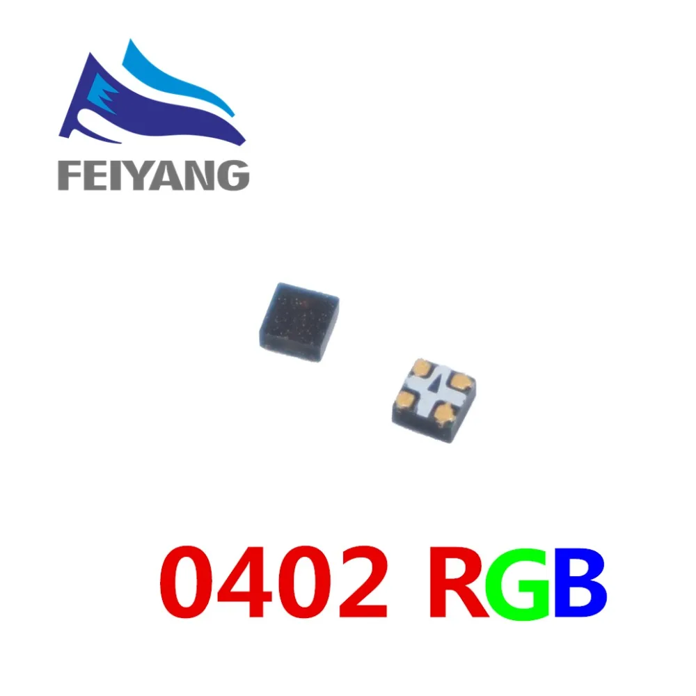 1000 шт./лот LED0402/1005 SMD световые бусины яркий RGB красный зеленый синий светодиод