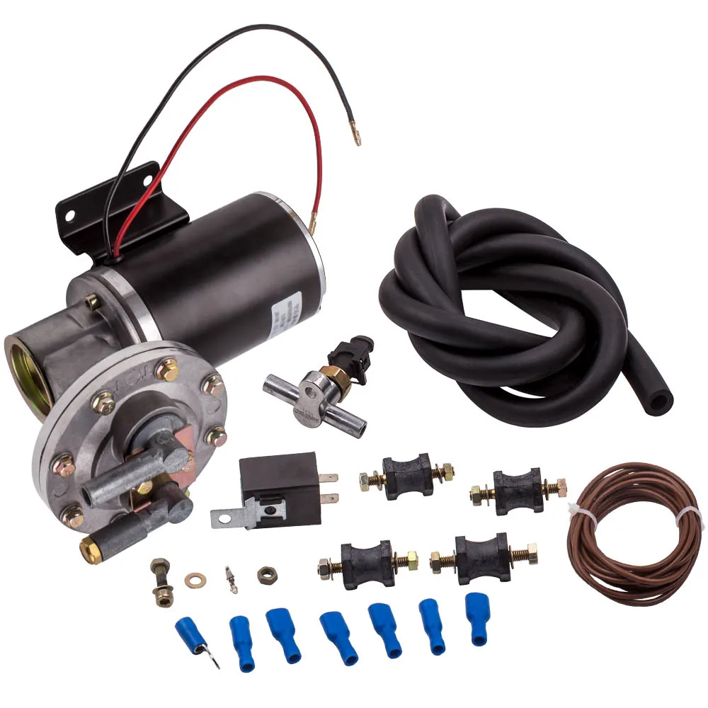 

12 Volt Electric Vacuum Pump Kit Brake Booster w/Volt Pump 18" to 22" for GM Chevy Ford