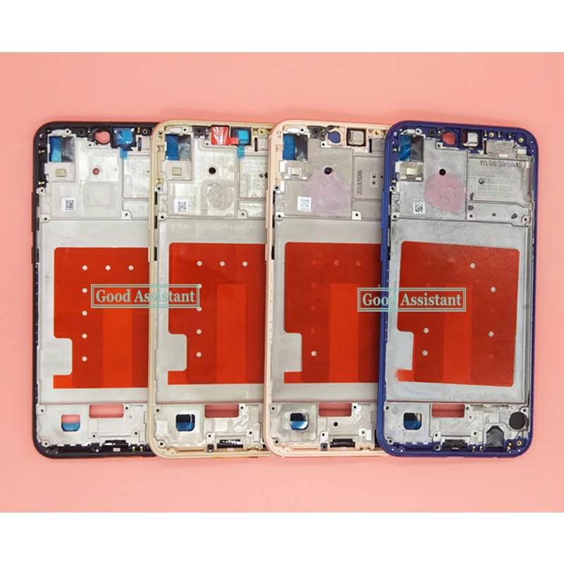 Черный/синий/розовый/Золотой 5,84 дюйма для huawei P20 lite/Nova 3E Передняя Корпус Шасси пластина ЖК-рамка дисплея рамка лицевой панели клей