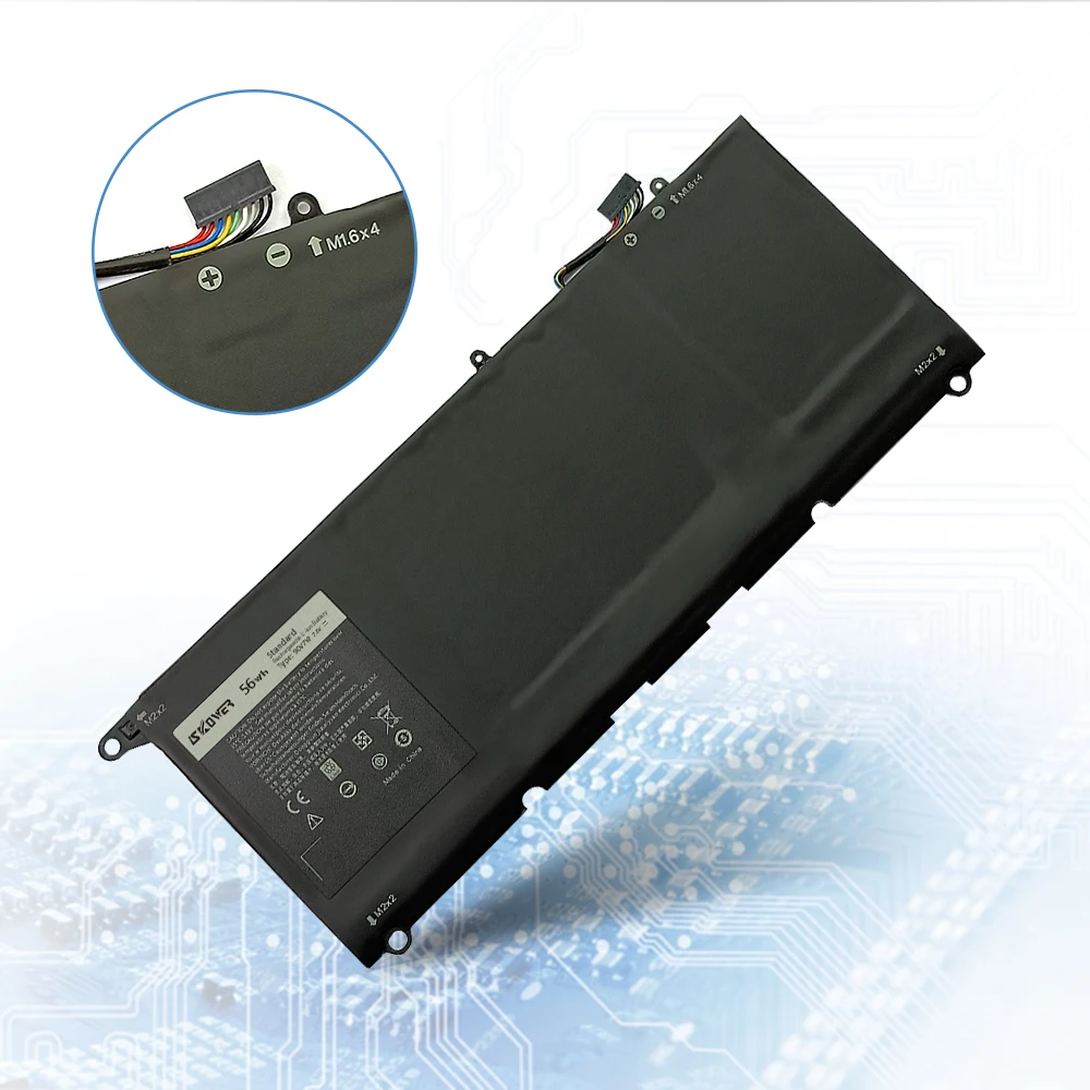 Аккумулятор Lapotp для Dell XPS 13 9343 9350 JD25G 90V7W 7 4 В/56 Вт/ч бесплатная доставка | Компьютеры