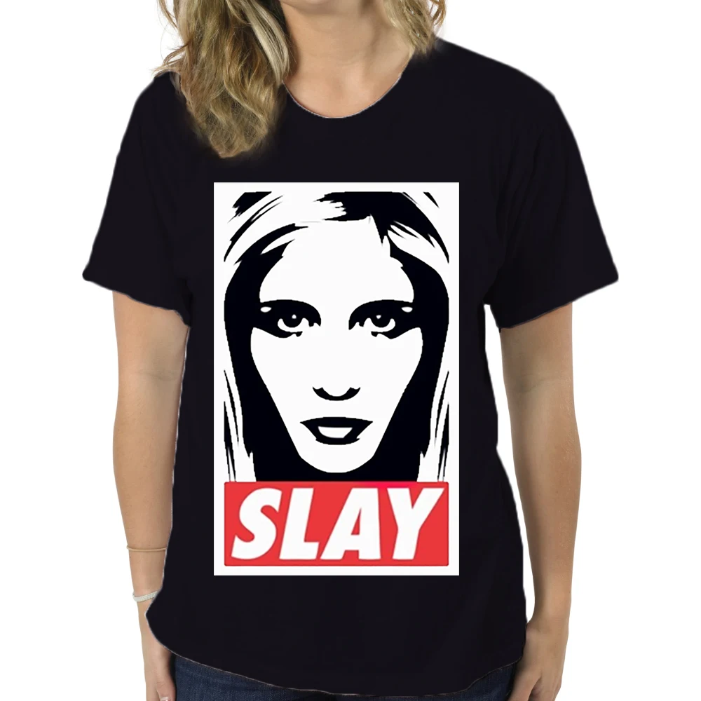 Футболка Slay Баффи-футболка с рассекающим вампира | Мужская одежда