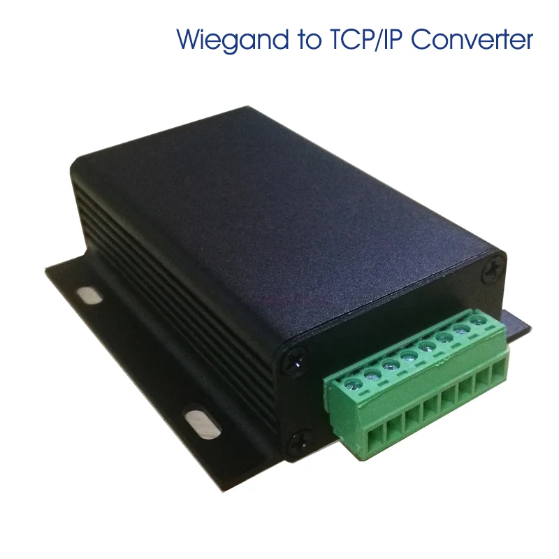 

Wiegand To TCP/IP Converter, Network To Wiegand Network Converter To Wiegand Two-way Converter, WG26/WG34 RJ45