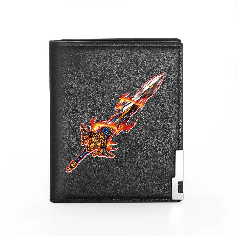 Высокое качество Модный крутой Фэнтези меч Печать Pu кожаный бумажник для мужчин