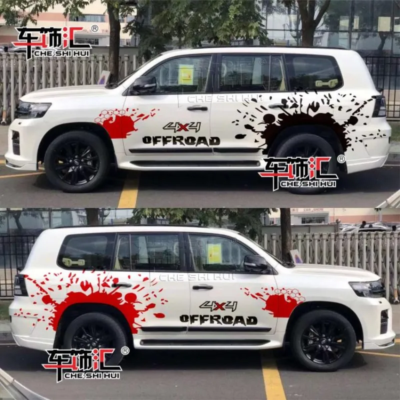 Car stickers FOR Toyota Land Cruiser 2008-2020 LC200 Appearance modified sports fashion decal