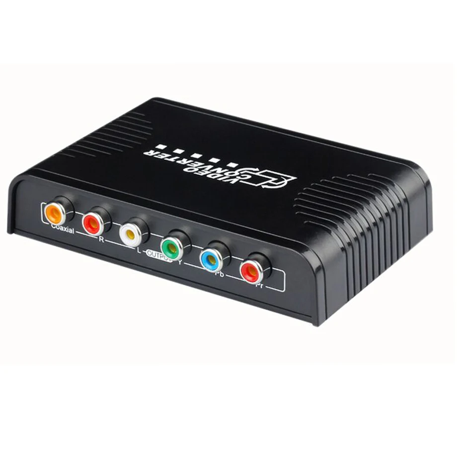 HDMI К Ypbpr компонентный преобразователь RGB Scaler с цифровым коаксиальным аудиовыход для PS4 Apple tv DVD STB к ТВ с компонентным в