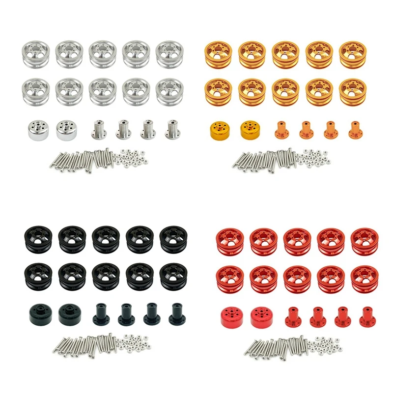 

Металлическая ступица обода колеса для WPL B16 B36 Q60 Q63 Q64 FY004 1/16 обновленные детали для радиоуправляемых автомобилей аксессуары