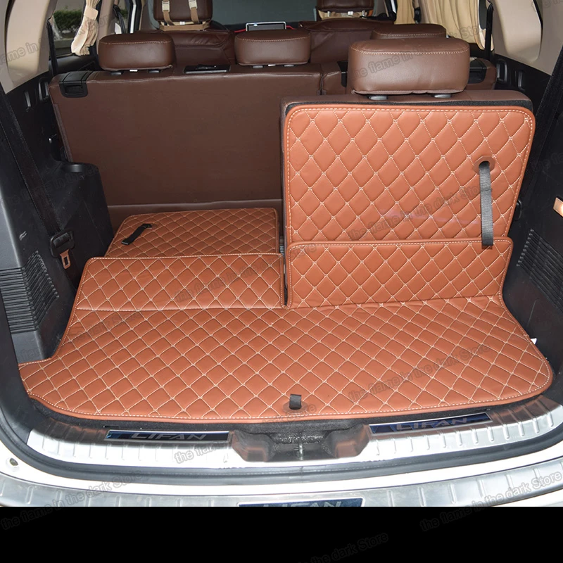 

Lsrtw2017 Leather Car Cargo Liner Trunk Mat for Lifan Xuanlang 2017 2018 2019 2020 Rug Carpet Interior Accessories