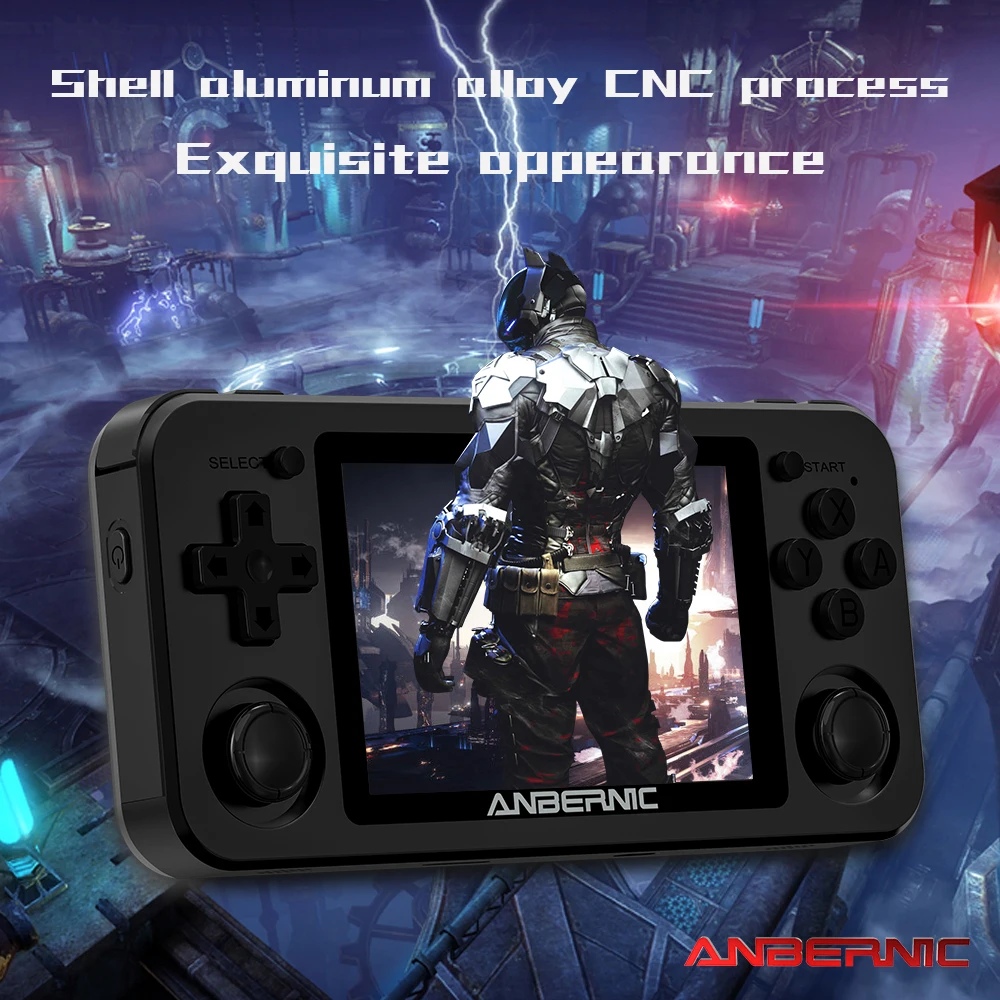 Anbernic Metal RG351M Portable Retro Game Console 3.5&quot IPS Screen RK3326 Chip Built in 2512 Games Support 20 Emulators | Электроника