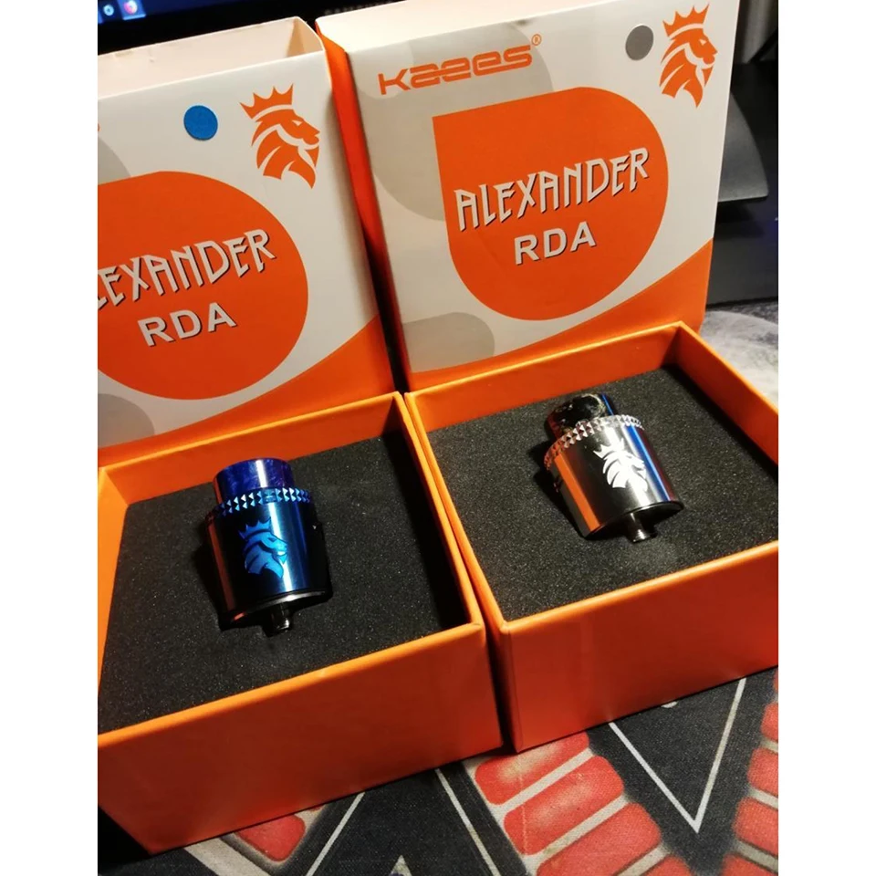 Оригинальный KAEES Александер RDA танк 24 мм Диаметр двойная катушка перестраиваемая