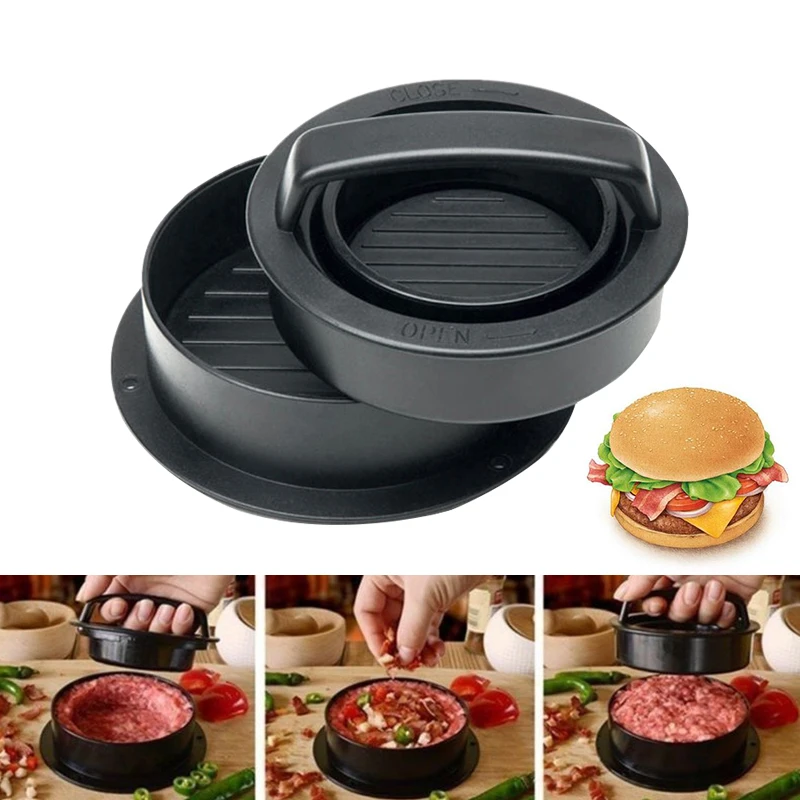 

Пресс для приготовления гамбургеров круглой формы из АБС, пресс для кухни, пресс для мяса, говядины, гриля, пресс для гамбургеров, форма для п...