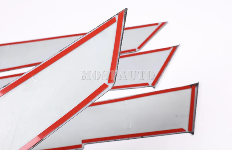 4 шт. накладки на дверную панель автомобиля из углеродного волокна для Land Rover Range