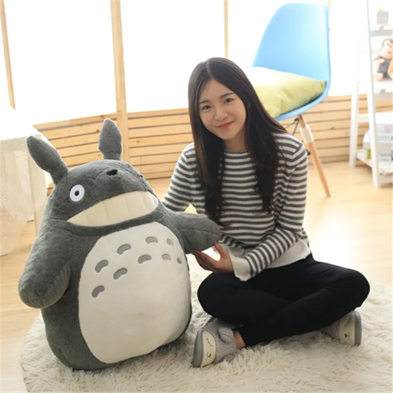 

Cartoon My Neighbor Totoro Animal Plush Pillow Fabric Comfortable Filling Full soft toy Baby Room Decoration Pendant Holiday Gif