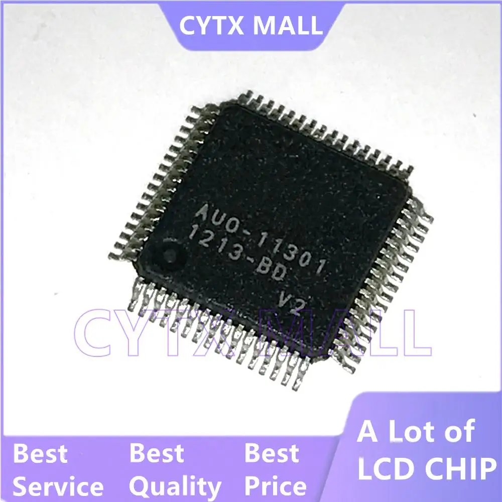 Новинка _ 1 шт. AUO-11301 V2 AUO11301 AU0-11301 QFP LCD CHIP AUO-12301 AUO12301 AU0-12301 V02 AUO11303 AUO-11303 - купить по